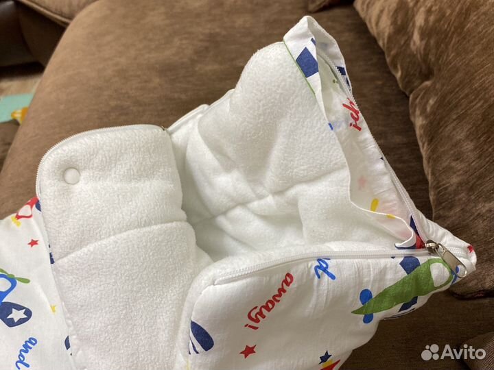 Конверт кокон для мальчика