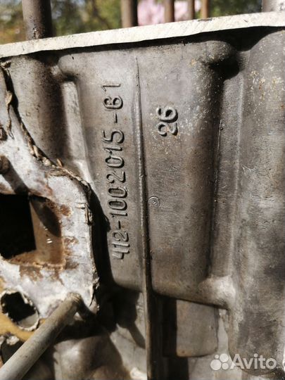 Блок целиндров азлк 412