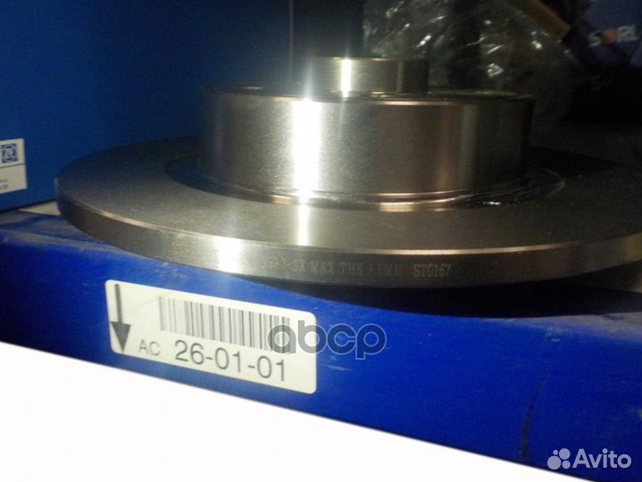 Диск торм. задний без подшип. renault Stellox 340