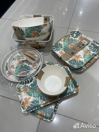 Бамбуковая посуда