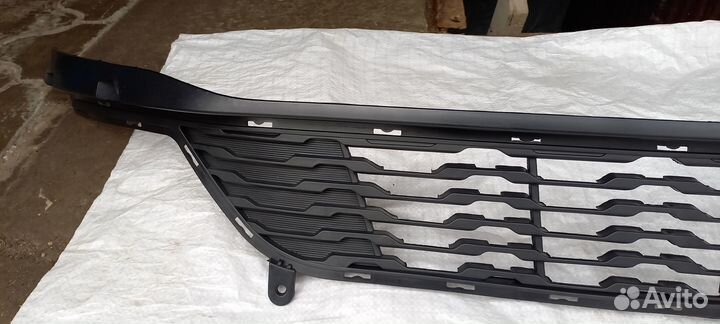 Решетка в бампер Kia Rio/Киа Рио III 2010