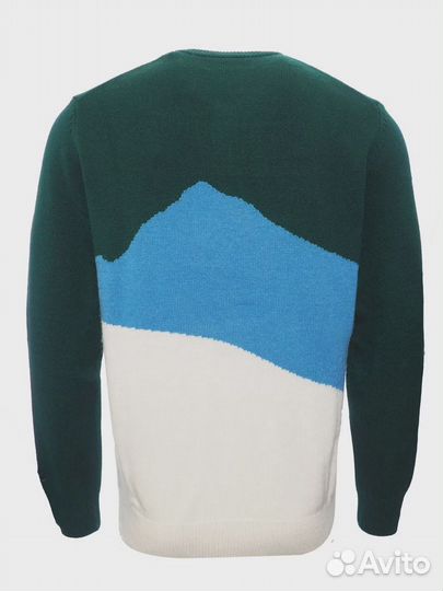 MC2 saint barth джемпер зелёно-молочный 46 219000