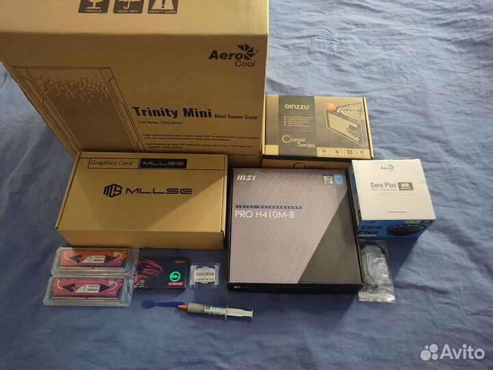 Игровой компьютер, 10105f/ RTX 2060 super/ 16GB