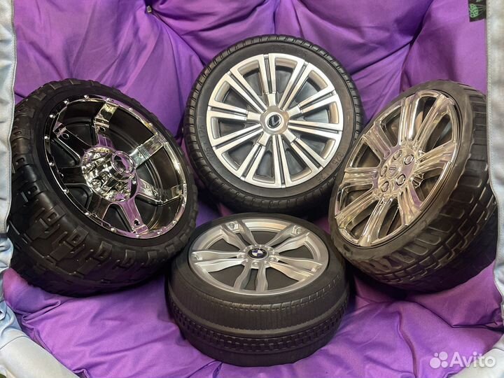 Колесо для детского электромобиля