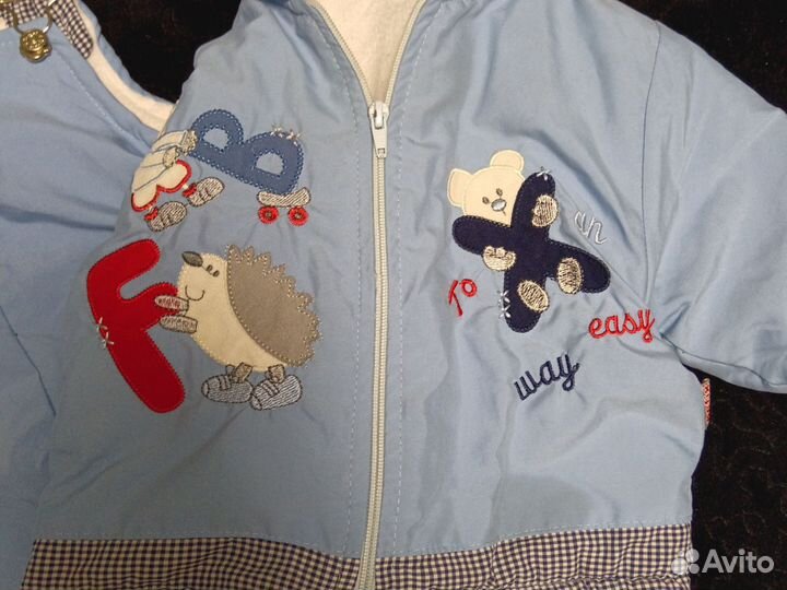 Комбинезон осенний 80