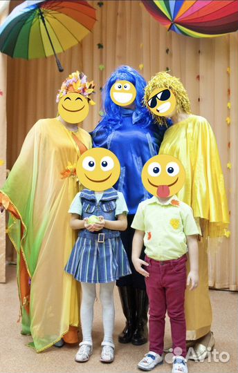 Костюмы Тучка и Солнышко/Айболит/Пират