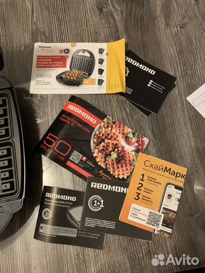 Мультипекарь redmond вафельница