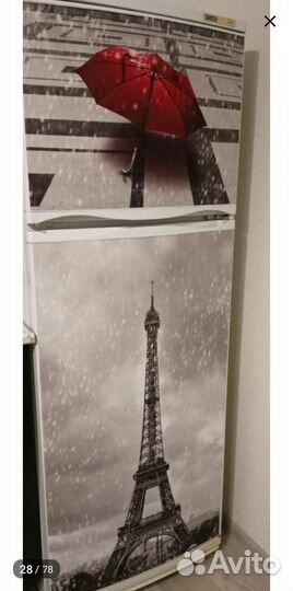 Наклейка на холодильник