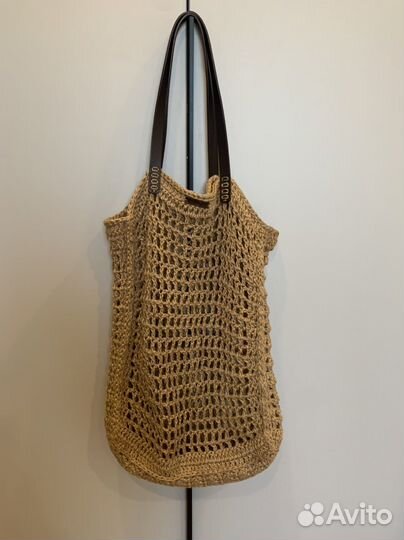 Сумка вязаная из джута