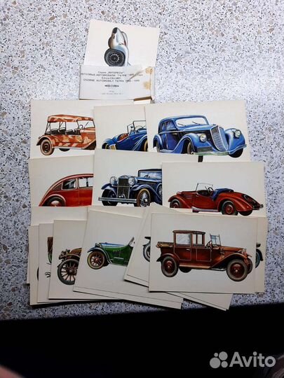 Наборы открыток