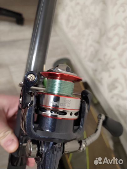 Болонская удочка Волжанка Вариант и Чехол Aquatic