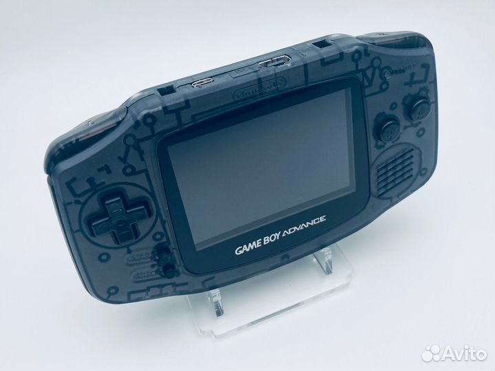 Game Boy Advance IPS «GunMetal»