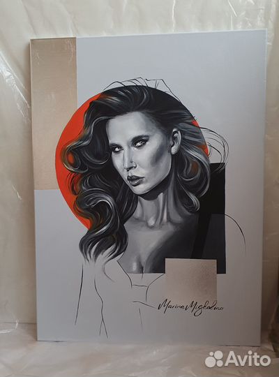 Картина, портрет на заказ. Художник