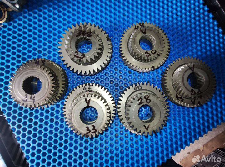 Шестерни 5-ой МКПП 0A4, 02B, 02Z VAG