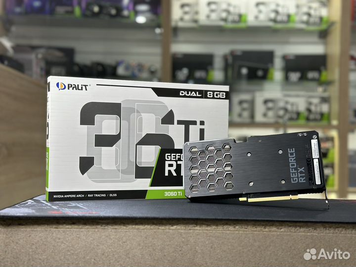 Видеокарта Palit RTX 3060 Ti Dual OC +Скупка