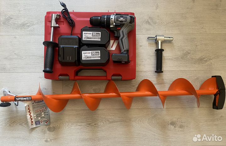 Шуруповерт нанвей со шнеком 130 и 150