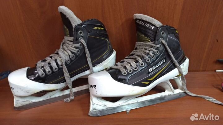 Коньки вратарские