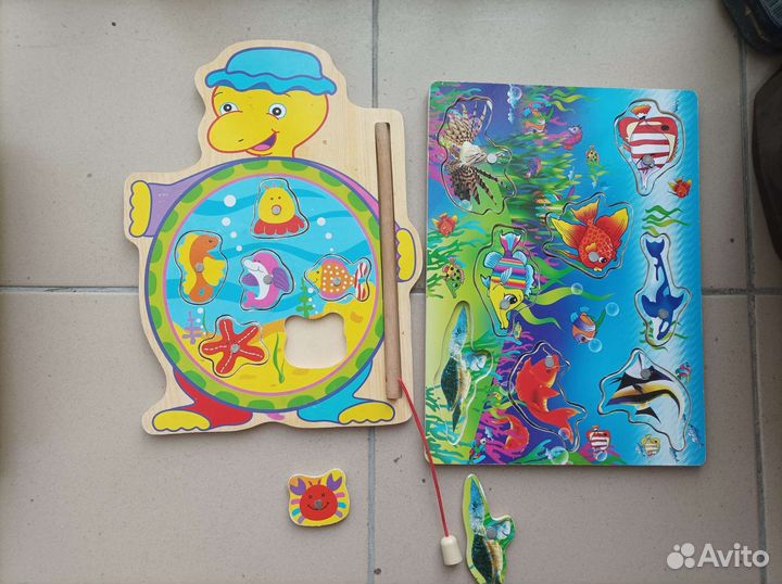 Пазлы деревянные