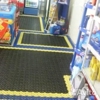 Противоскользящий грязезащитный коврик