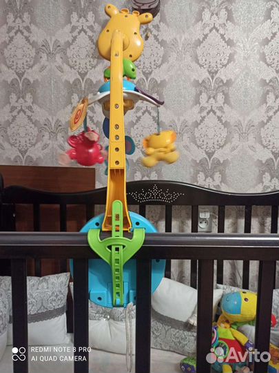 Мобиль на кроватку fisher price