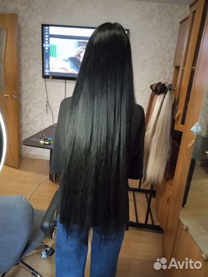 Загущение волос наращиванием