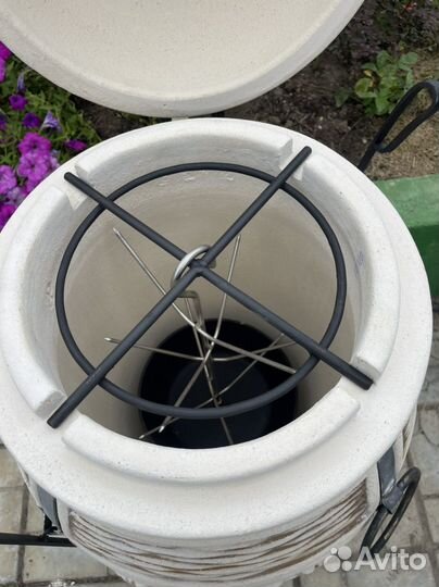 Тандыр Барс с откидной крышкой