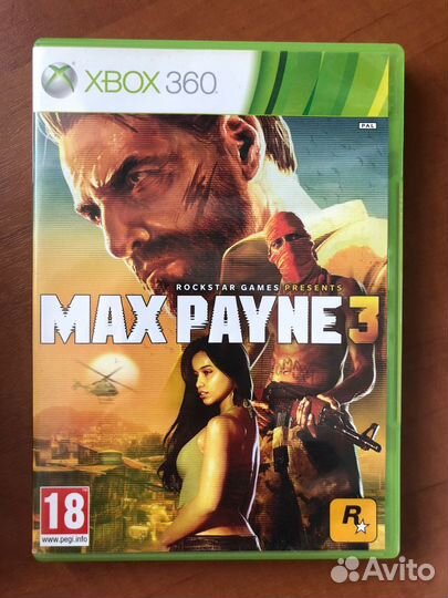 Max Payne 3 (Xbox 360), б/у
