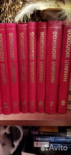 Сочинения Голон, Пикуль, Шолохов, Детская библиот