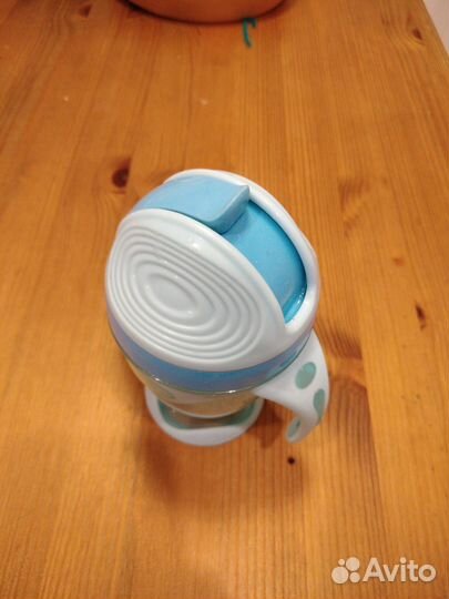 Поильник, ложка, накладки, грызунки, слюнявчик