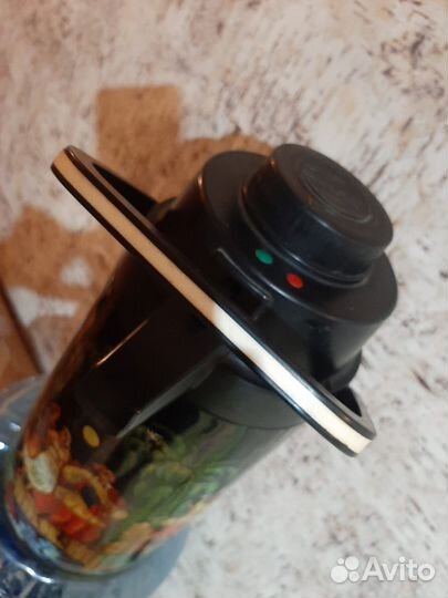 Термос хохлома СССР стеклянная колба