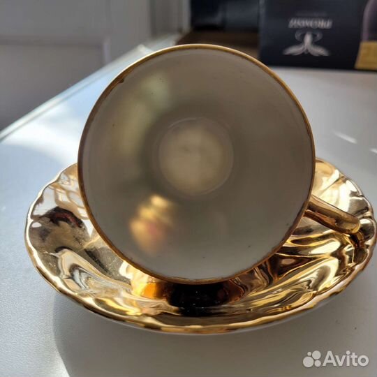 Чашка с блюдцем для кофе