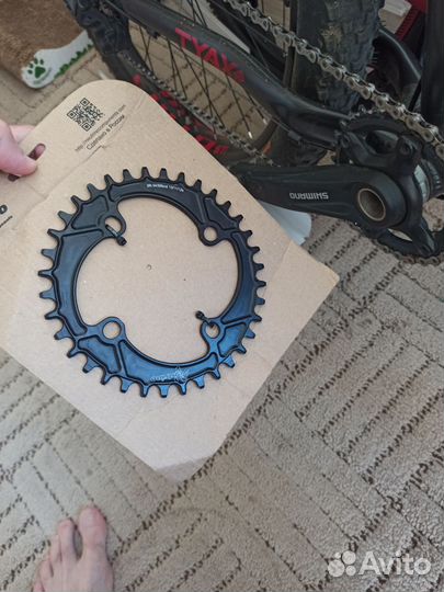 Передняя звезда для велосипеда