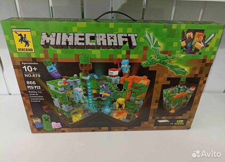 Конструкторы Minecraft (Майнкрафт) Большой набор