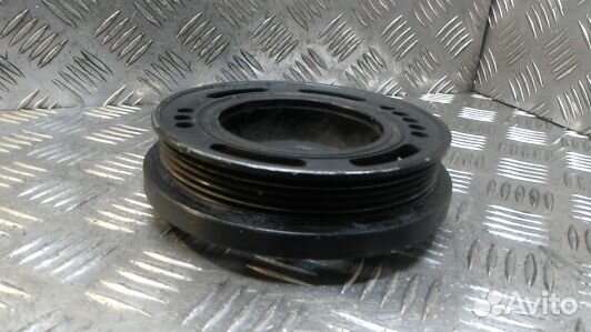 Шкив коленвала демпферный бензиновый opel zafira B