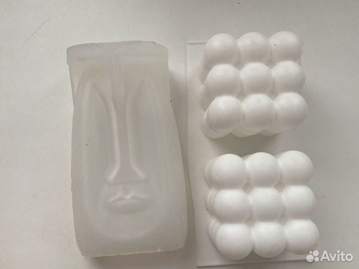 Молды силиконовые для свечей