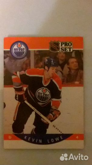 Коллекция карточек Pro Set NHL 1990, идеал. сост