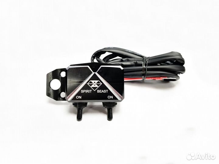 Блок кнопок (тумблеры) Spirit Beast черный on/off