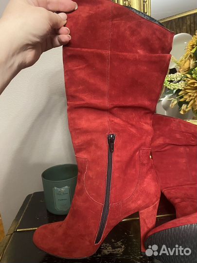 Италия натуральная замша идеал сост 38 р-р
