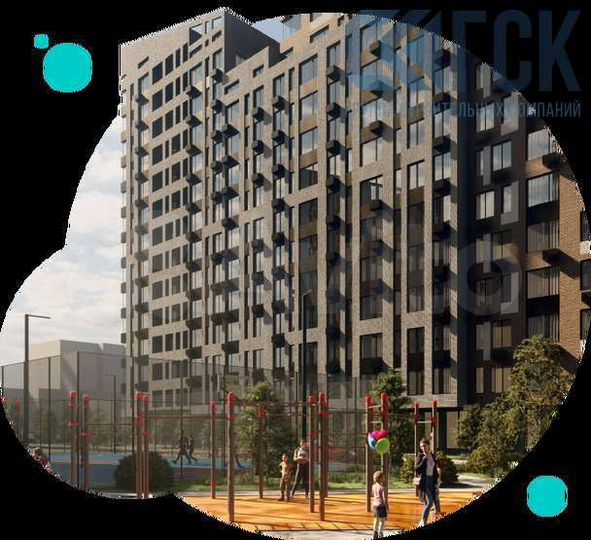 Квартира-студия, 24,6 м², 8/21 эт.