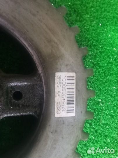 Шкив коленвала Mazda Mpv 2.3 2005