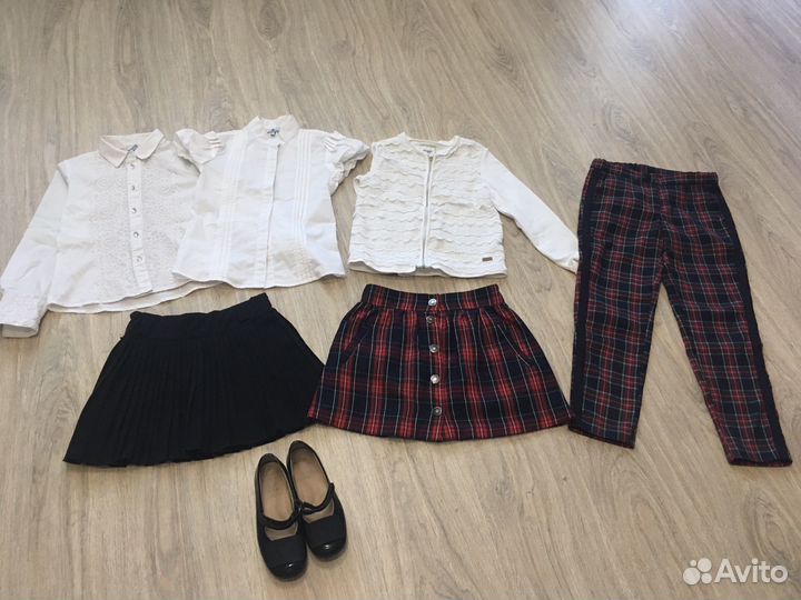 Пакет школьных вещей на девочку 122-128