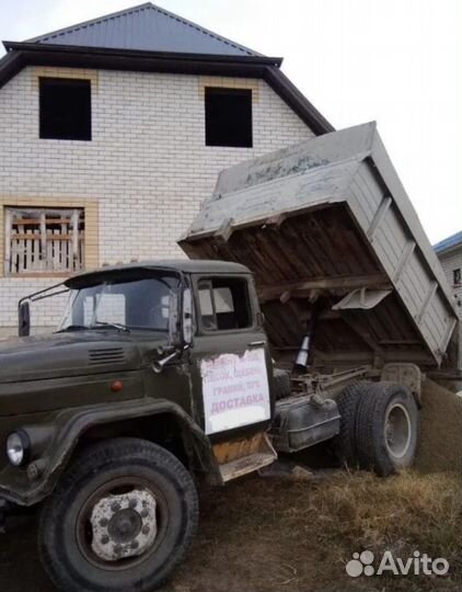 Отсев, песок, щебень, окол, бут, галька и другое