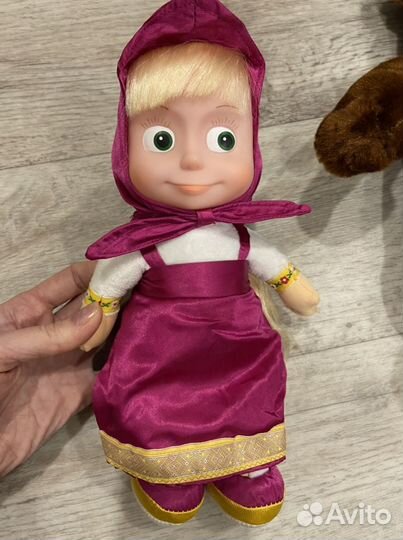 Игрушки новые Маша и Медведь