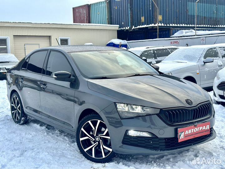 Skoda Rapid 1.6 AT, 2021, 43 147 км