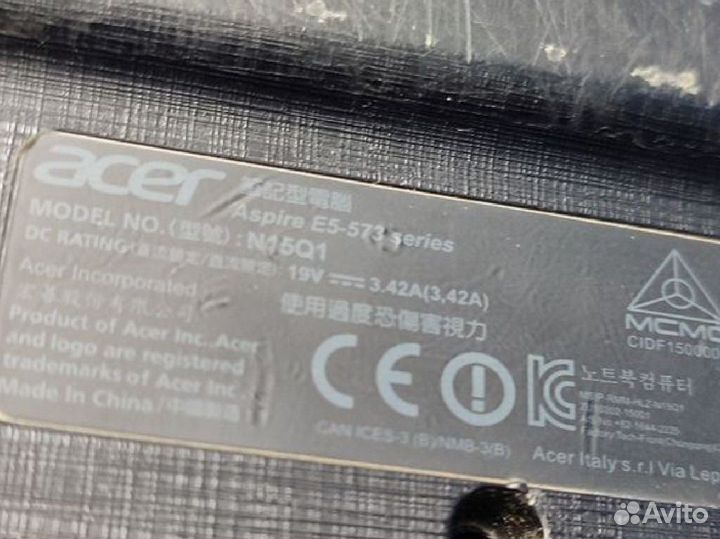 Acer E5-573 N15Q1 запчасти