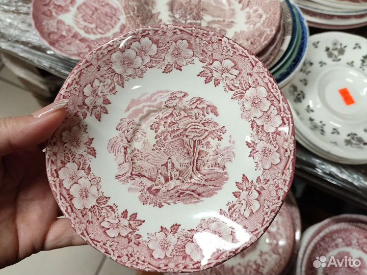 Блюдца, тарелки Англия