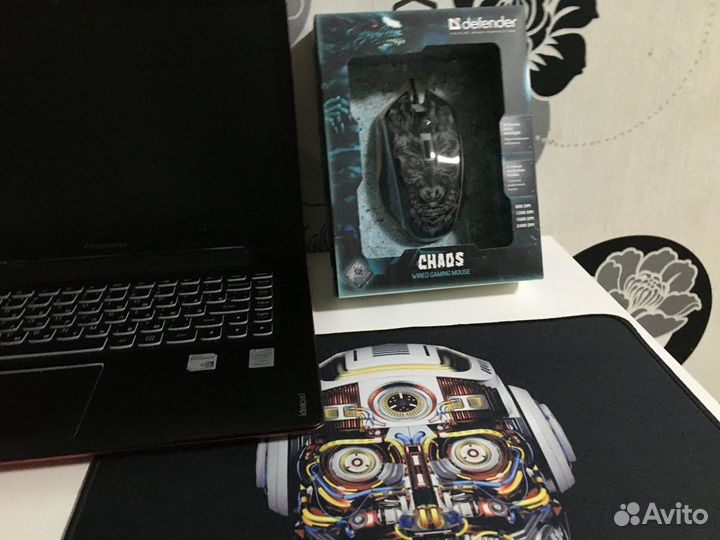 Игровой Lenovo на Core I7 с подсветкой+Комплект