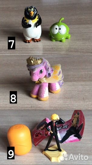 Игрушки из киндера