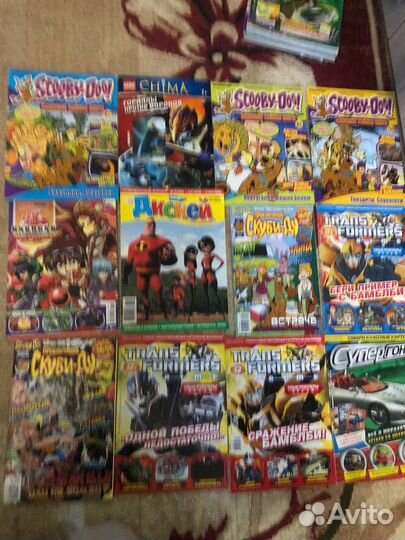 Журнал комиксов Скуби Ду выпуски 2010-2012 гг