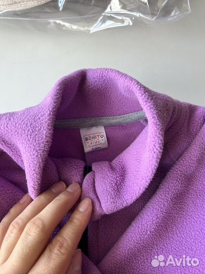 Флисовый комбинезон 92